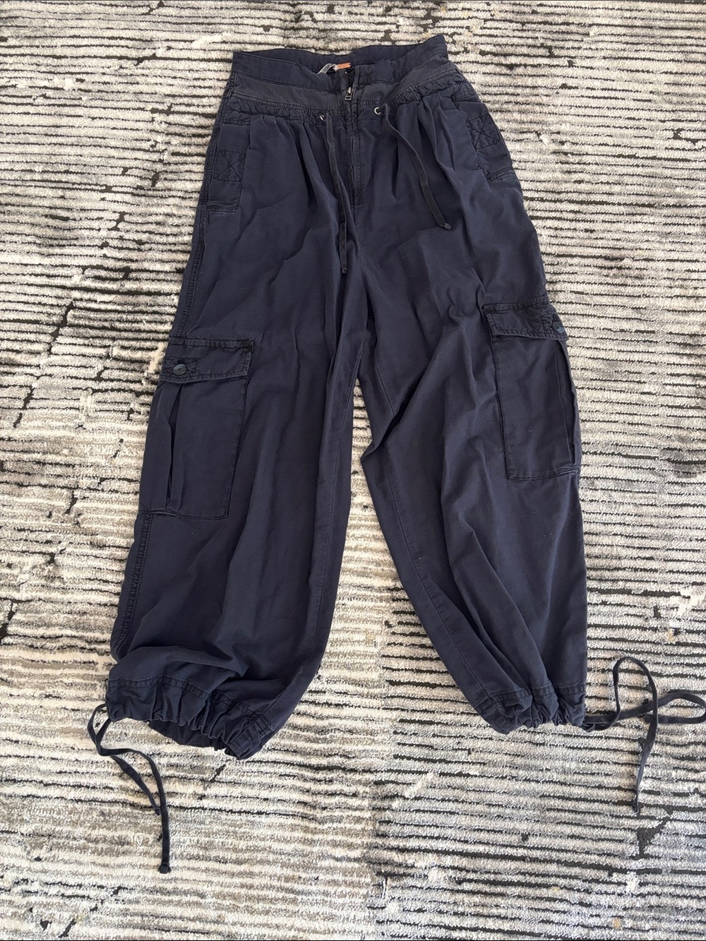 Free People Cargo Pants High Waisted